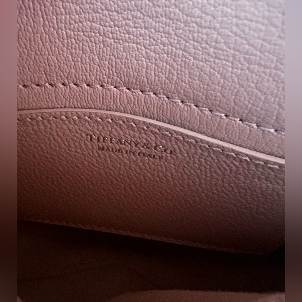 NWOT Tiffany & Co. Return to Tiffany Mini Tote Bag in Dusty Pink - Picture 11 of 17